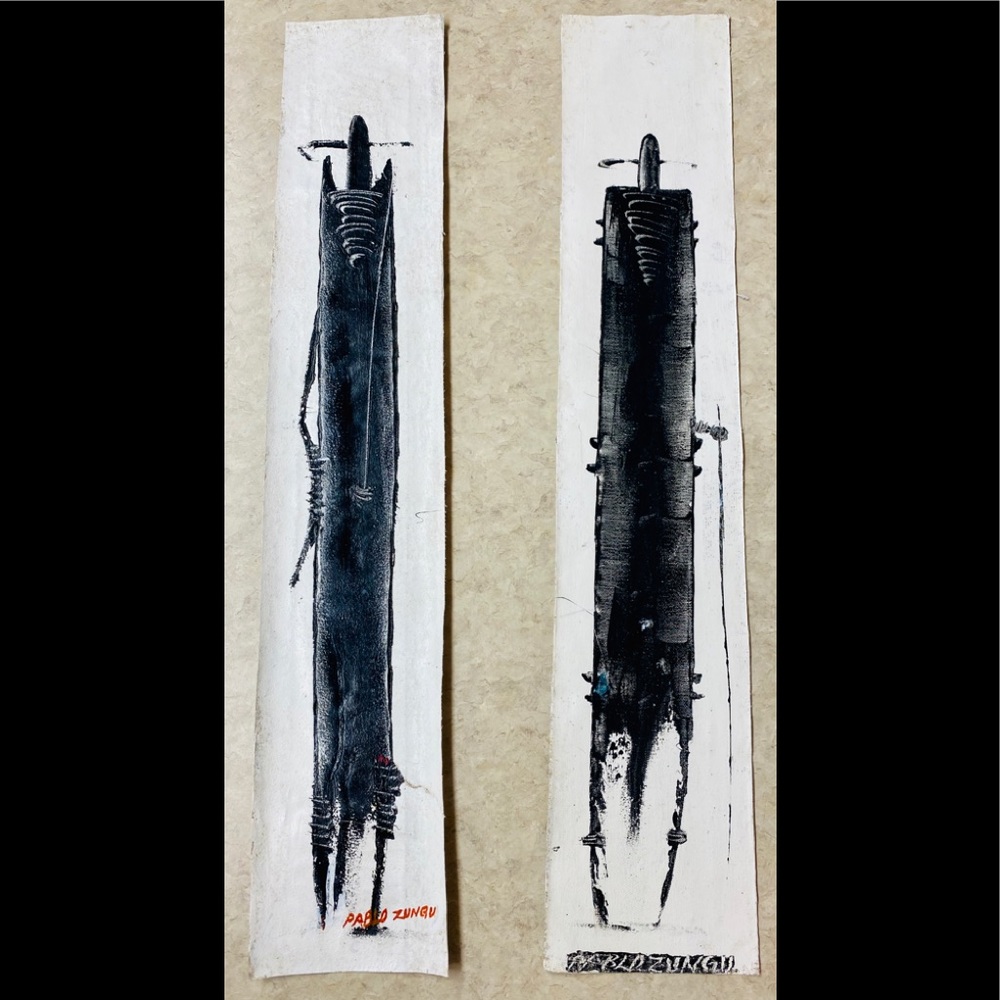 Tinga tinga art oil paint Masai style